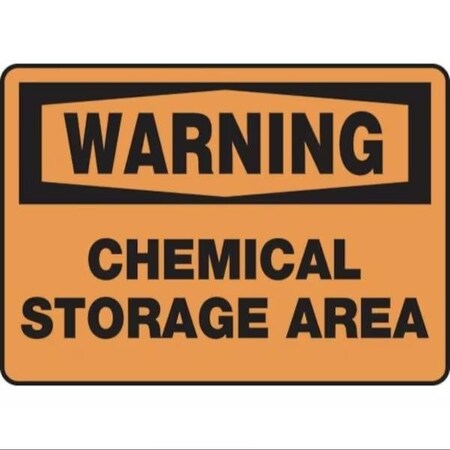 Accuform OSHA WARNING SAFETY SIGN CHEMICAL MCHL318XT MCHL318XT